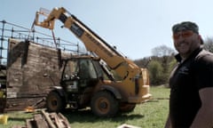 The Temple construction crew