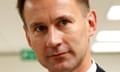 Health Secretary Jeremy Hunt