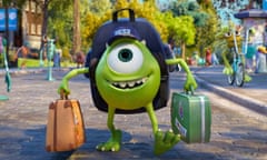 Still from Disney-Pixar animation Monsters University