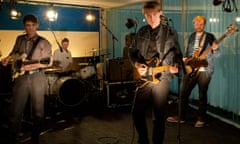 Franz Ferdinand in the Guardian studio