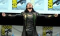 Tom Hiddleston as Loki at the 2013 Comic Con