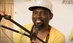 Fredy Massamba playing at WOMAD Charlton Park, 2013