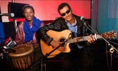 Tuareg guitarist Bombino in the Guardian studio