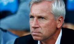 Manager Alan Pardew of Newcastle