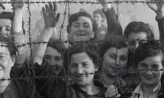 Still from Night Will Fall, a documentary about cameramen filming concentration camps