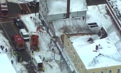 140x84 trailpic for Roofs collapse in Boston after record snow - video 