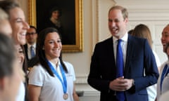 140x84 trailpic for Prince William mingles with Englands womens football team - video