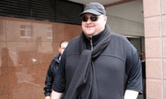 Kim Dotcom arrives in court for US extradition hearing