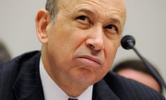 Goldman Sachs chief Lloyd Blankfein