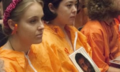 Demonstration demanding closure of Guantanamo Bay, Washington DC, America - 24 Jul 2013