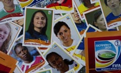 Panini stickers for the women's world cup