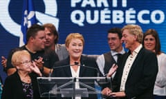 Parti Quebecois leader Pauline Marois 