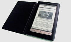 Guardian edition on the Sony ebook reader