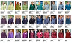The many colours of Angela Merkel