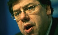 Irish finance minister Brian Cowen