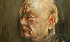 Graham Sutherland's portrait of Churchill, which was burned by his wife