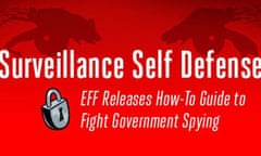 Electronic Frontier Foundation's Surveillance Self-Defence website logo