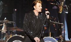 Johnny Hallyday performing in Saint Etienne earlier this year.
