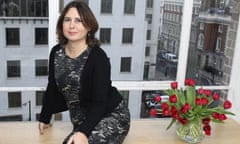 Alexandra Shulman in Vogue’s London office