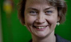 Treasury minister Yvette Cooper at the treasury