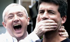 Louis Walsh and Simon Cowell