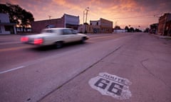 'Main Street' in Erick on Route 66