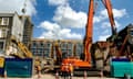 Building work on block of flats