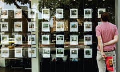 Houses advertised in London estate agent