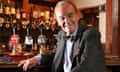 Keith Floyd at The Bell Hotel in Faringdon, Oxfordshire, 2007