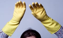 rubber gloves