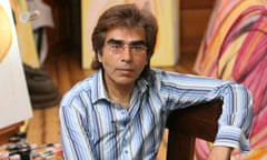 Painter and sculptor Nasser Azam