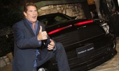 Premiere of NBC's "Knight Rider"