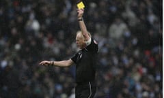 Football referee Peter Walton