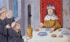 King John eating