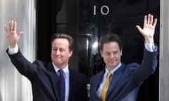 David Cameron and Nick Clegg