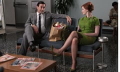 Jon Hamm and Christina Hendricks