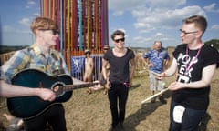 Frankie and the Heartstrings at Glastonbury