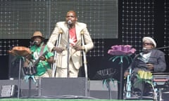 Staff Benda Bilili at Glastonbury