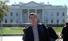 Mikhail Semenko, one of the alleged Russian spies pictured outside the White House.