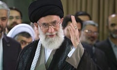 Iran's supreme leader Ayatollah Ali Khamenei