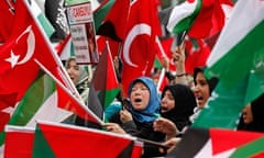 Protest in Ankara against Israel's raid on Gaza flotilla