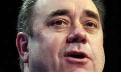 Scotland's first minister Alex Salmond