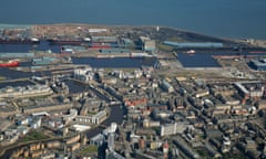 The biomass plant would be built on the water's edge at Leith dock
