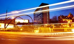 Old Street, London - the area which is home to many of the city's digital startups - earning it the name Silicon Roundabout