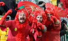 Welsh rugby fans