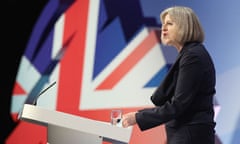 Theresa May at Conservative party conference