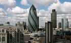 England, London, Swiss Re building ('The Gherkin') 