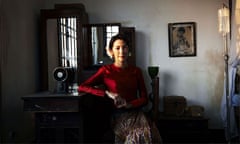 Michelle Yeoh as Aung San Suu Kyi in The Lady