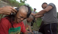Indonesian punks shaved