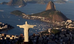 The statue of Christ the Redeemer, Rio de Janeiro, Brazil